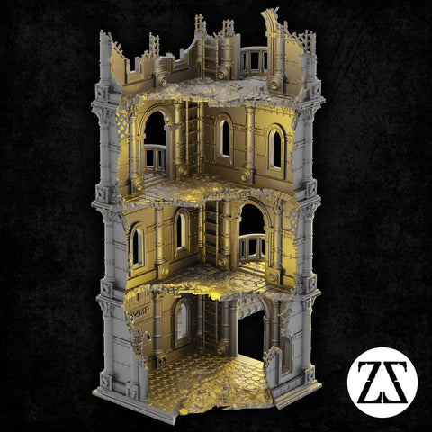 FREE STL Civis Tower Ruins ~ Zorpsector Rome FREE STL Civis Tower Ruins ~ Zorpsector Rome