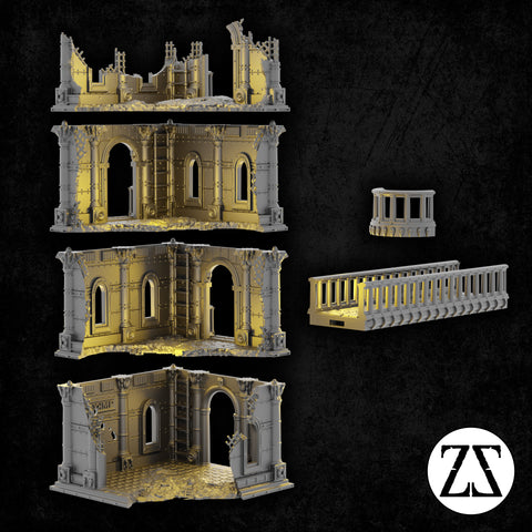 FREE STL Civis Tower Ruins ~ Zorpsector Rome FREE STL Civis Tower Ruins ~ Zorpsector Rome