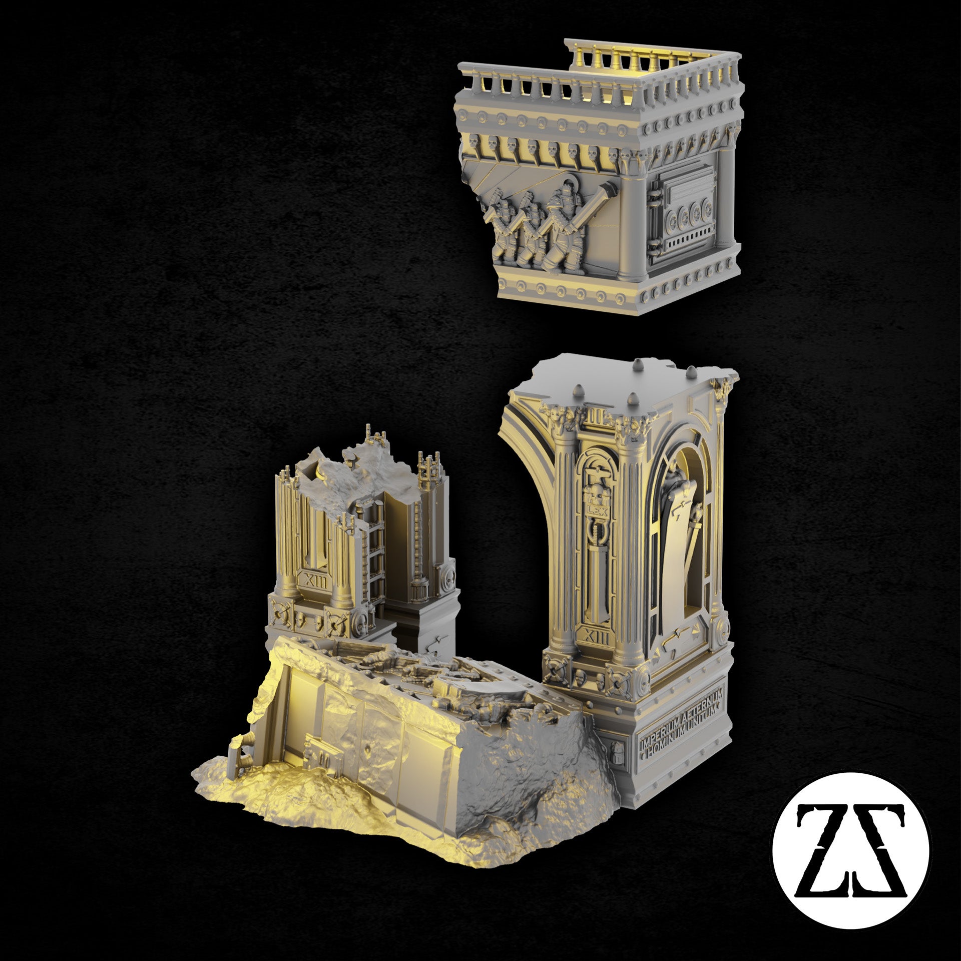 Triumvate Arch Ruin ~ Zorpsector: Rome