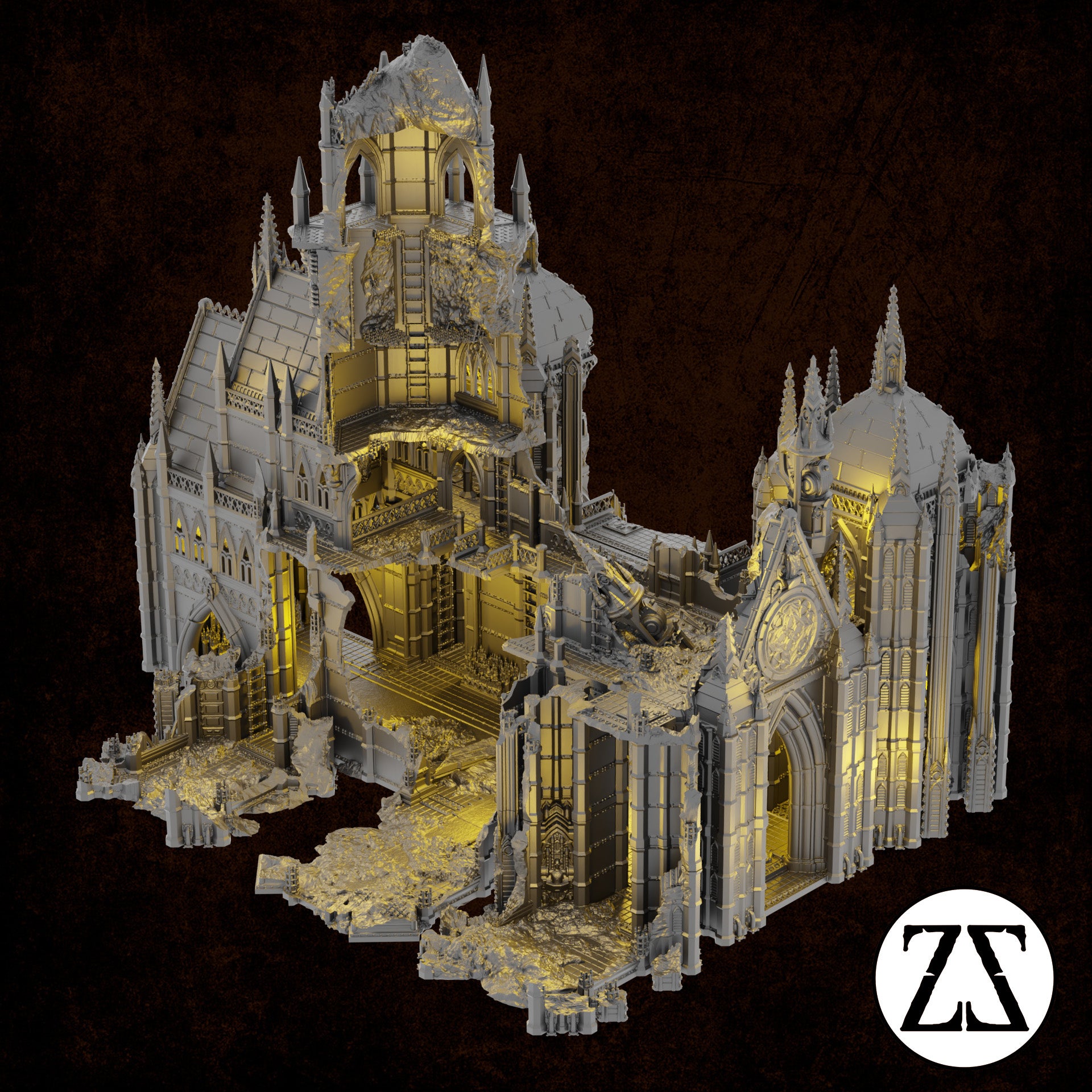 Grand Cathedral Ruin ~ Zorpsector: Gothica