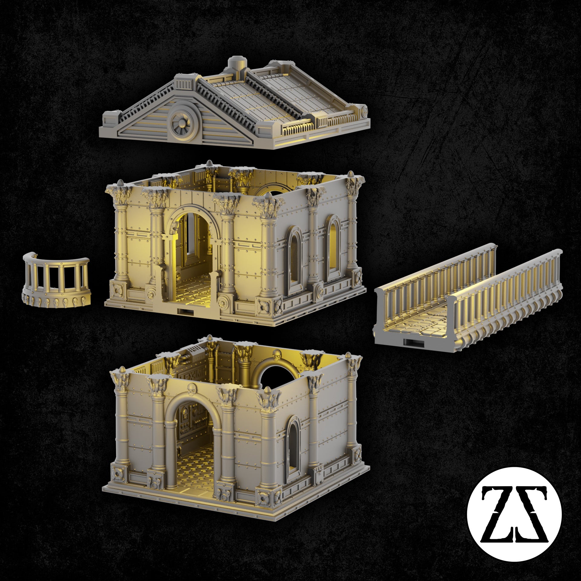 FREE STL Civis Tower ~ Zorpsector Rome
