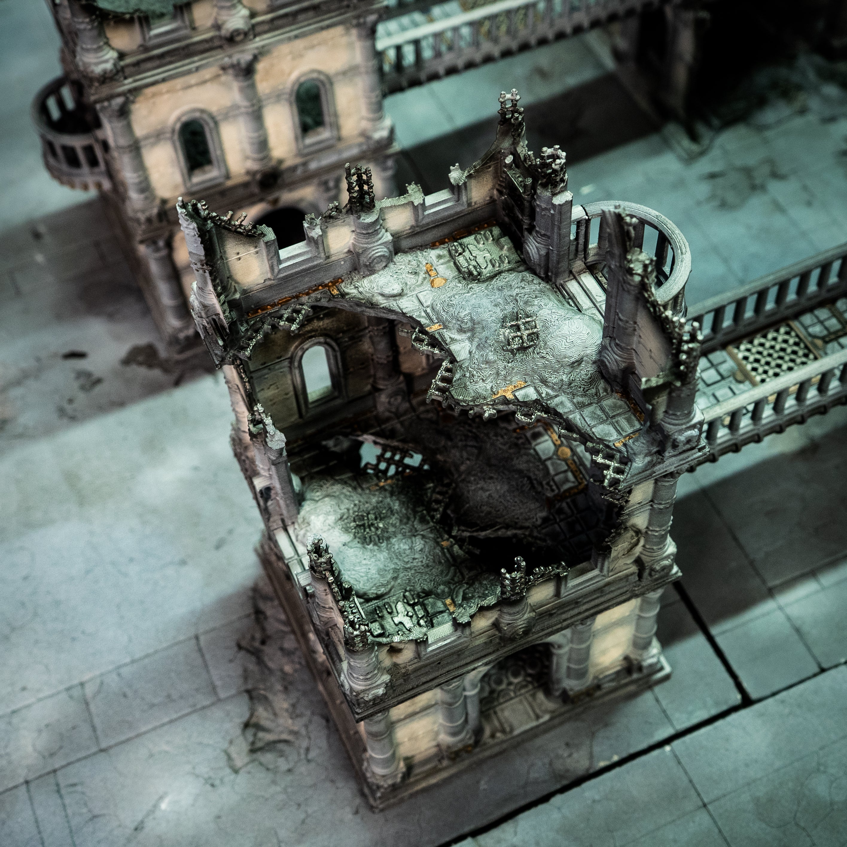 FREE STL Civis Tower Ruins ~ Zorpsector Rome