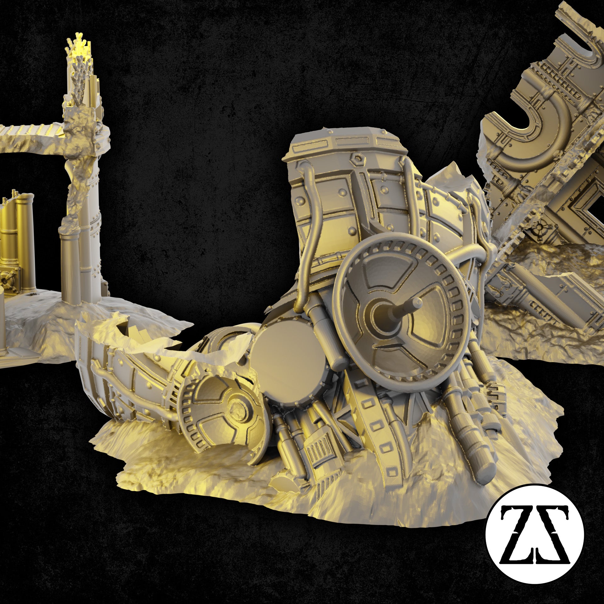 Communication Tower Ruin ~ Zorpsector: Rome