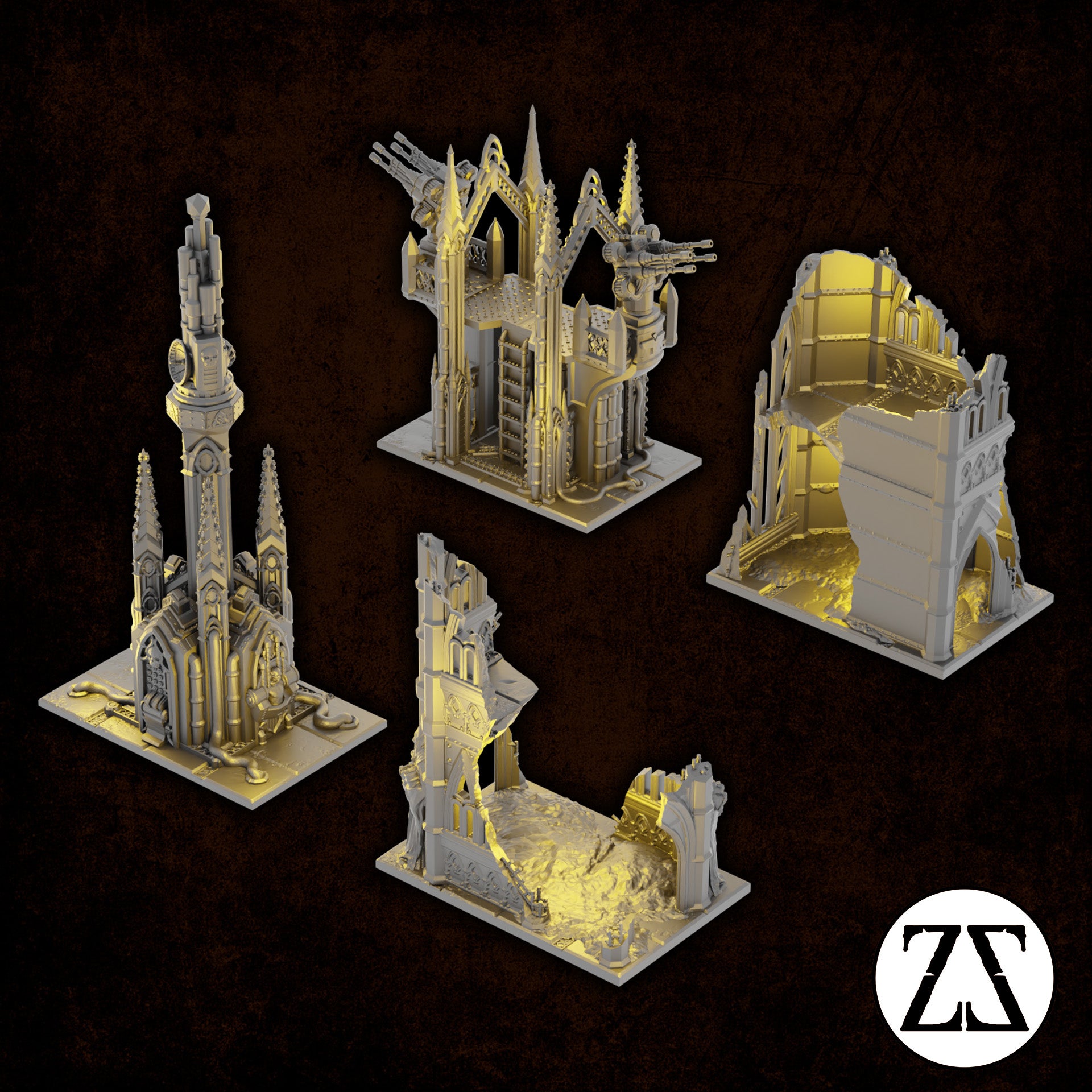 Competitive Wargaming Terrain ~ Zorpsector: Gothica