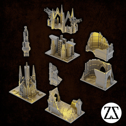 Competitive Wargaming Terrain ~ Zorpsector: Gothica