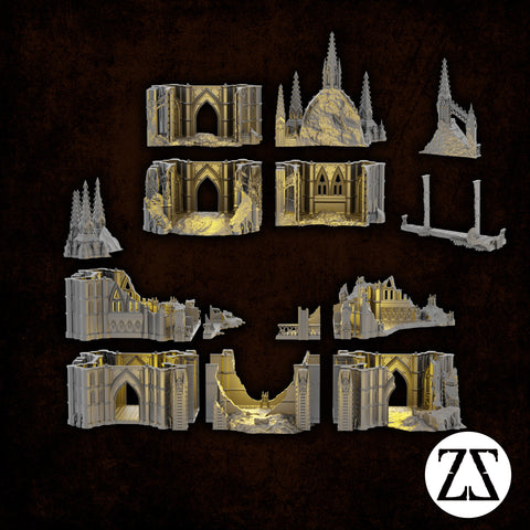 Hab Block Of the Devoted Ruin ~ Zorpsector: Gothica