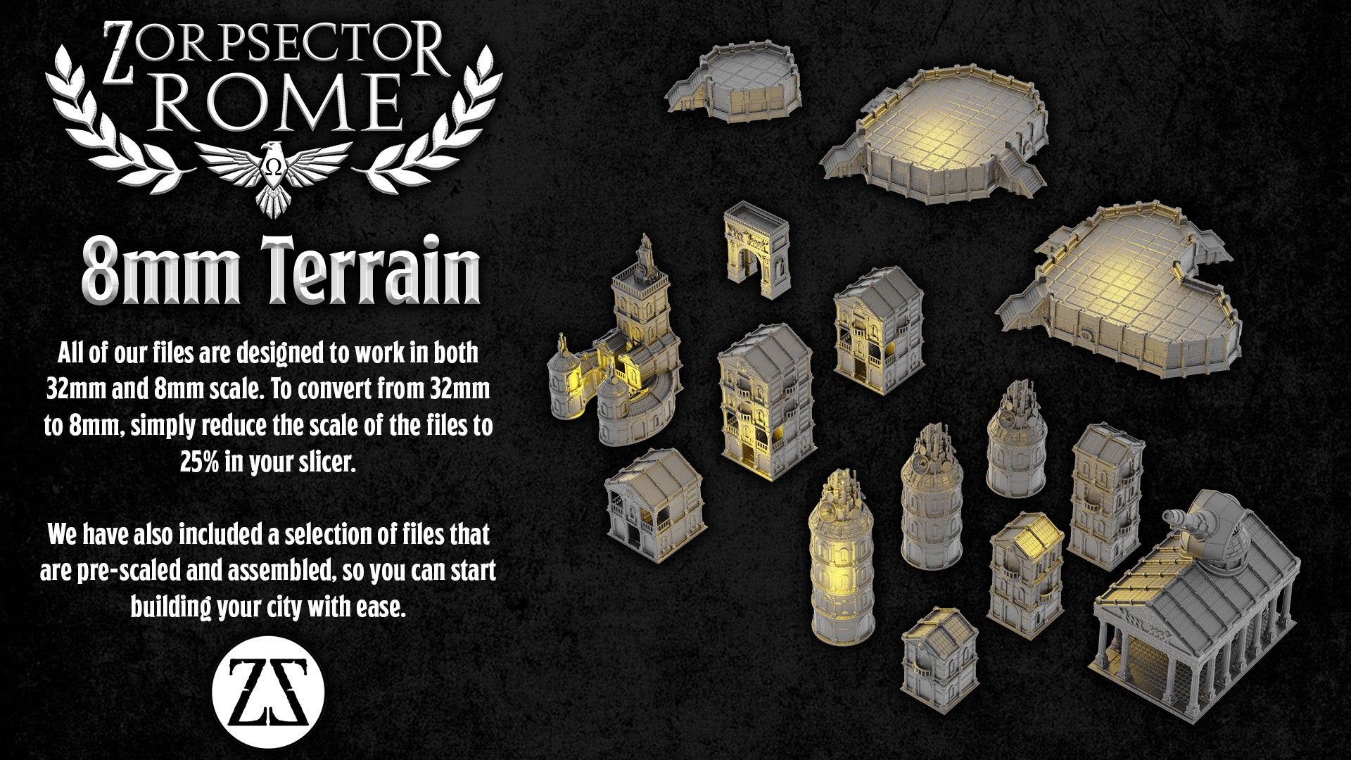 8mm Pack ~ Zorpsector: Rome