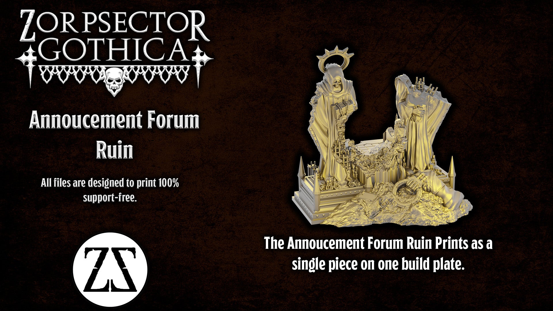 Announcement Forum Ruin ~ Zorpsector: Gothica