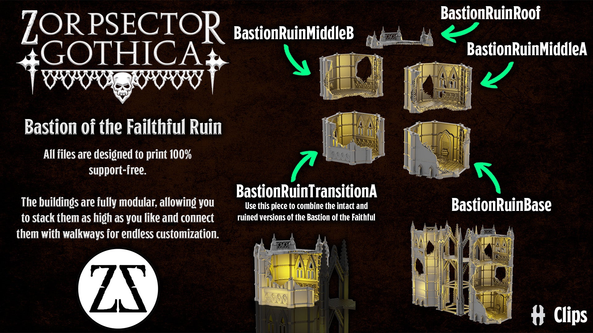 Bastion of the Faithful Ruin ~ Zorpsector: Gothica