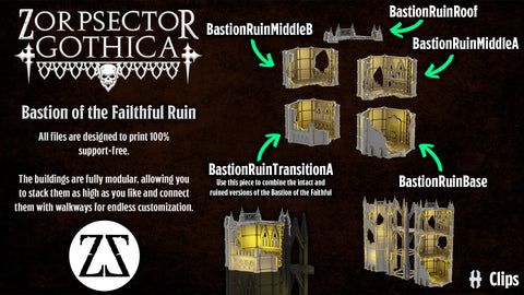 Bastion of the Faithful Ruin ~ Zorpsector: Gothica