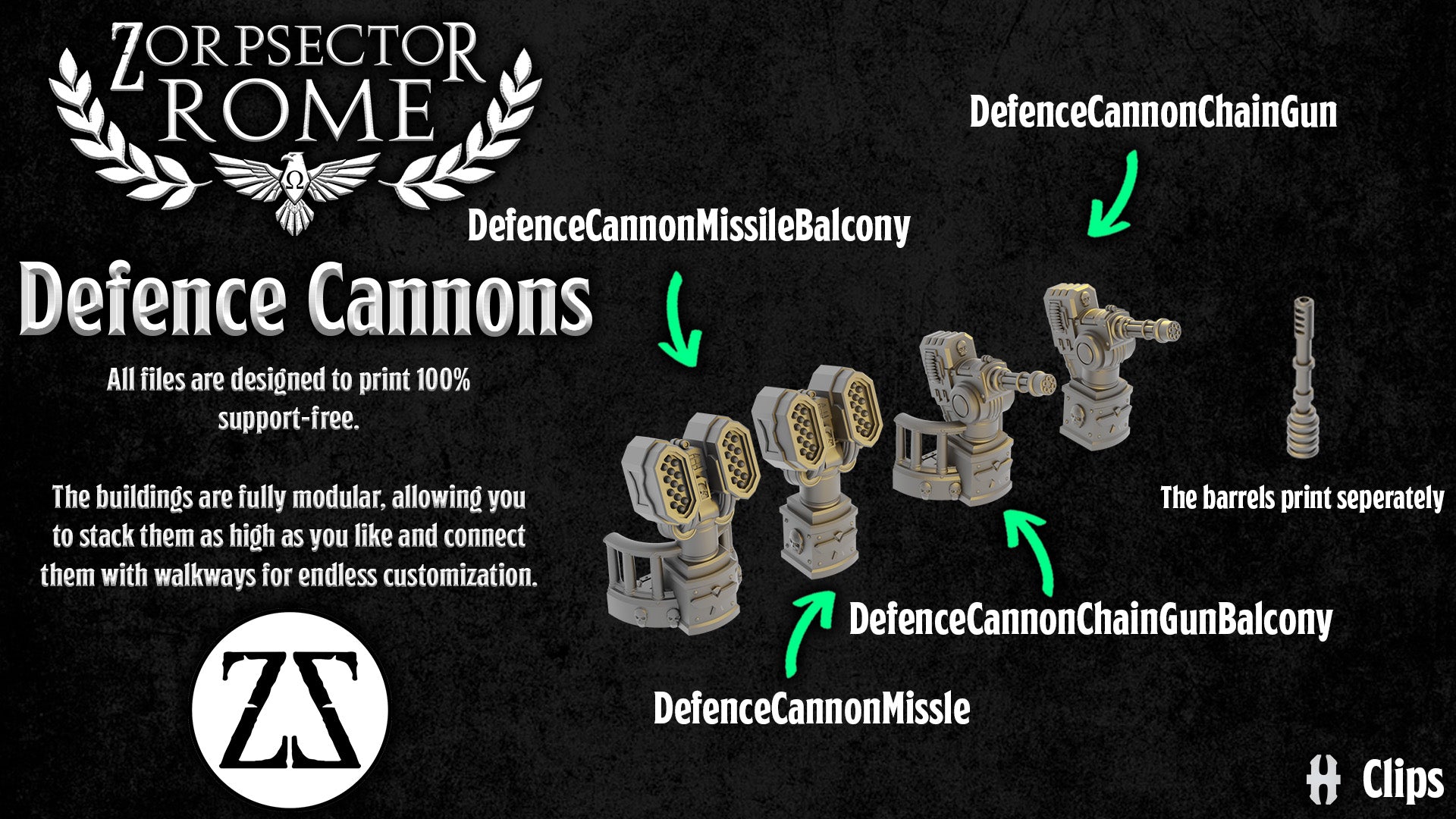 Defence Cannon Expansion ~ Zorpsector: Rome