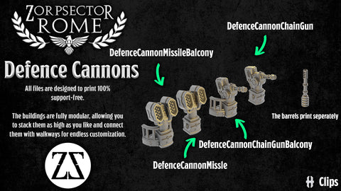 Defence Cannon Expansion ~ Zorpsector: Rome