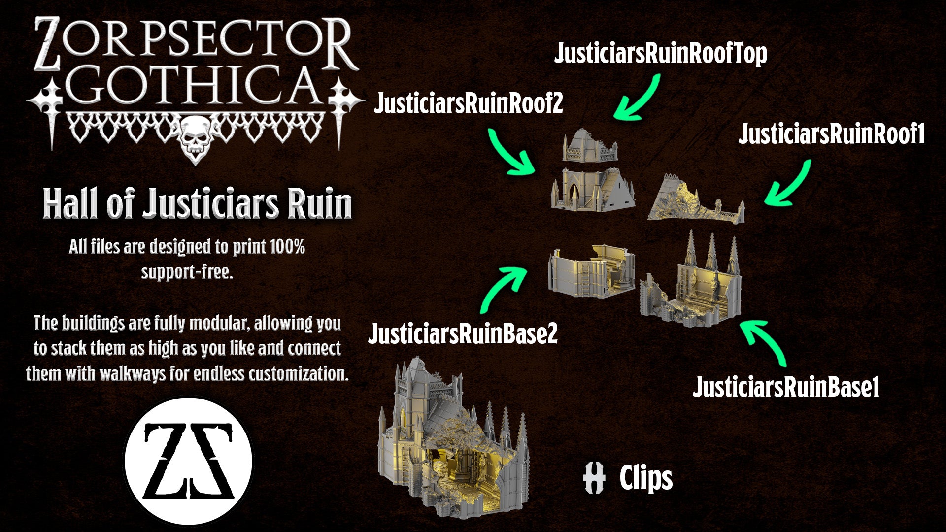 Hall of Justiciars Ruin ~ Zorpsector: Gothica