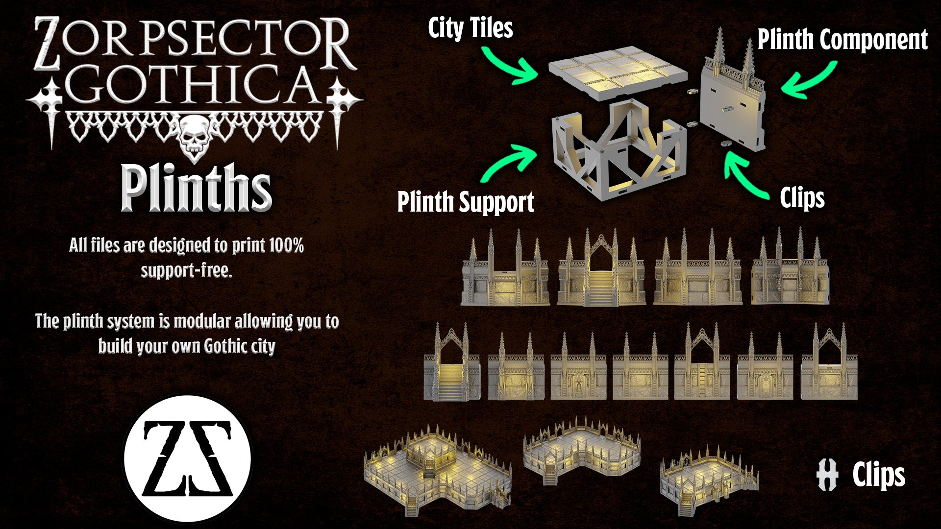 Plinths ~ Zorpsector Gothica