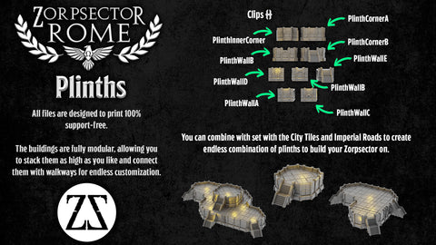 Plinths ~ Zorpsector: Rome