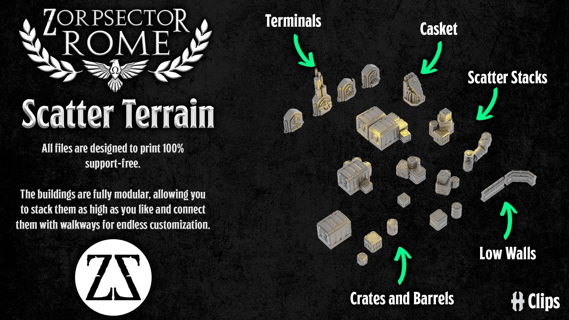 Scatter Terrain ~ Zorpsector: Rome