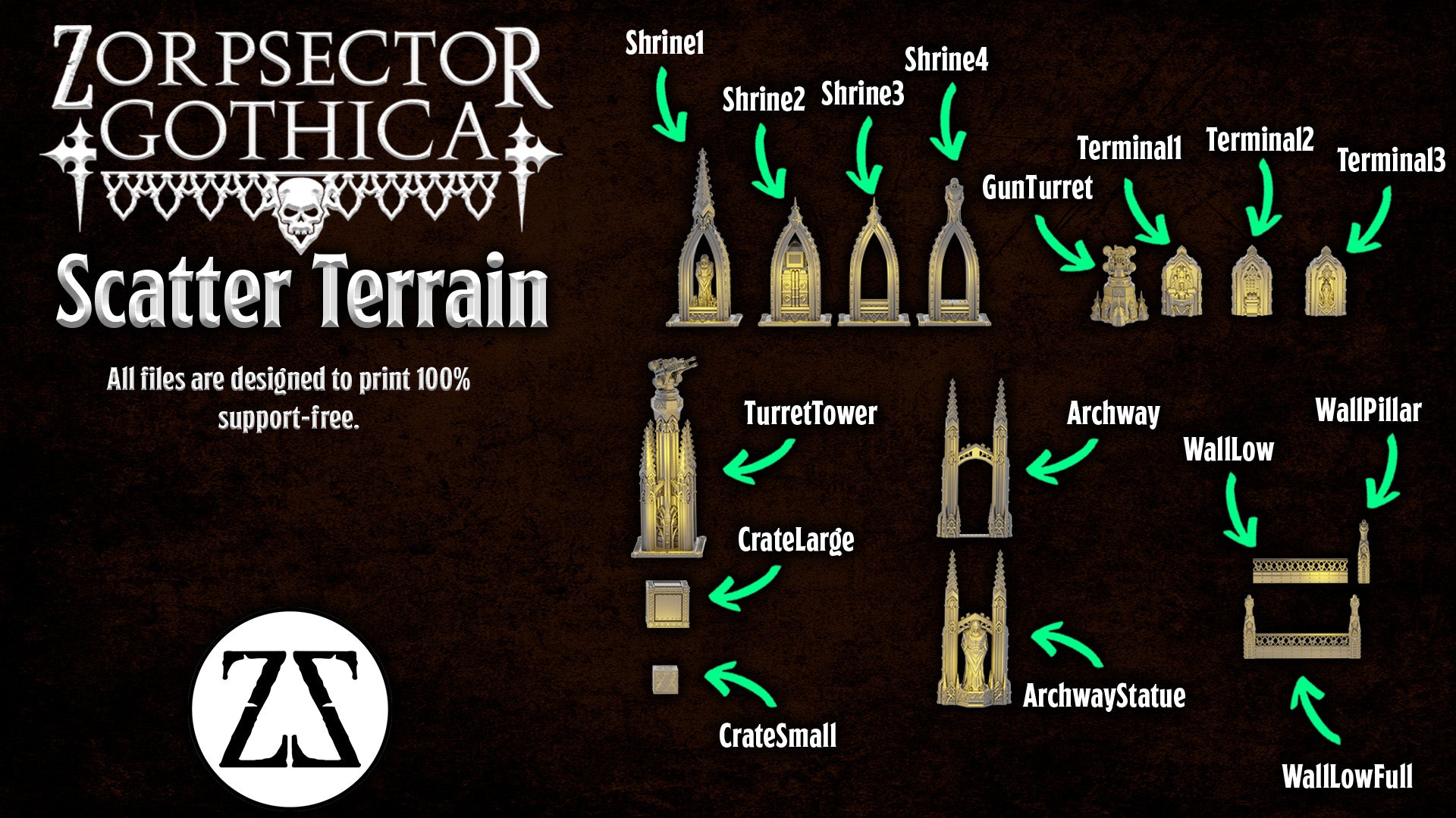 Scatter Terrain ~ Zorpsector: Gothica