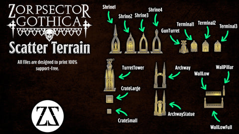 Scatter Terrain ~ Zorpsector: Gothica