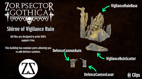 Shrine of Vigilance Ruin ~ Zorpsector: Gothica