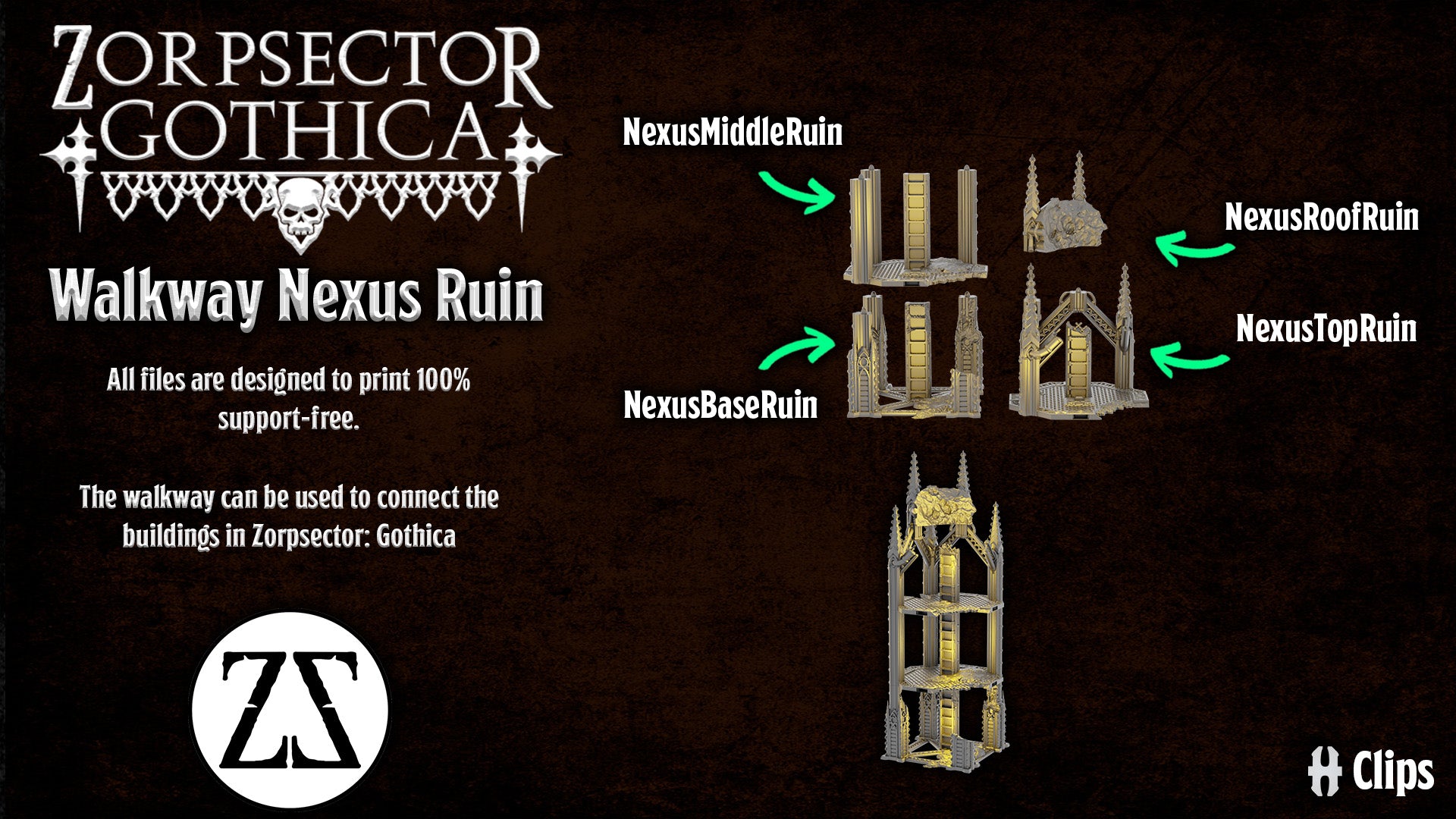 Walkway Nexus Ruin ~ Zorpsector: Gothica
