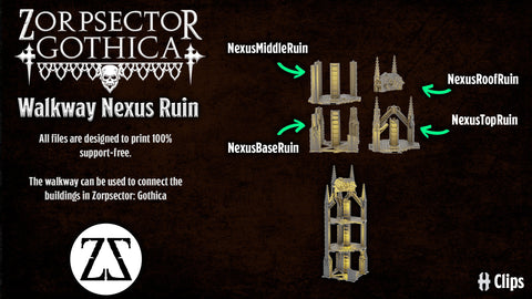 Walkway Nexus Ruin ~ Zorpsector: Gothica