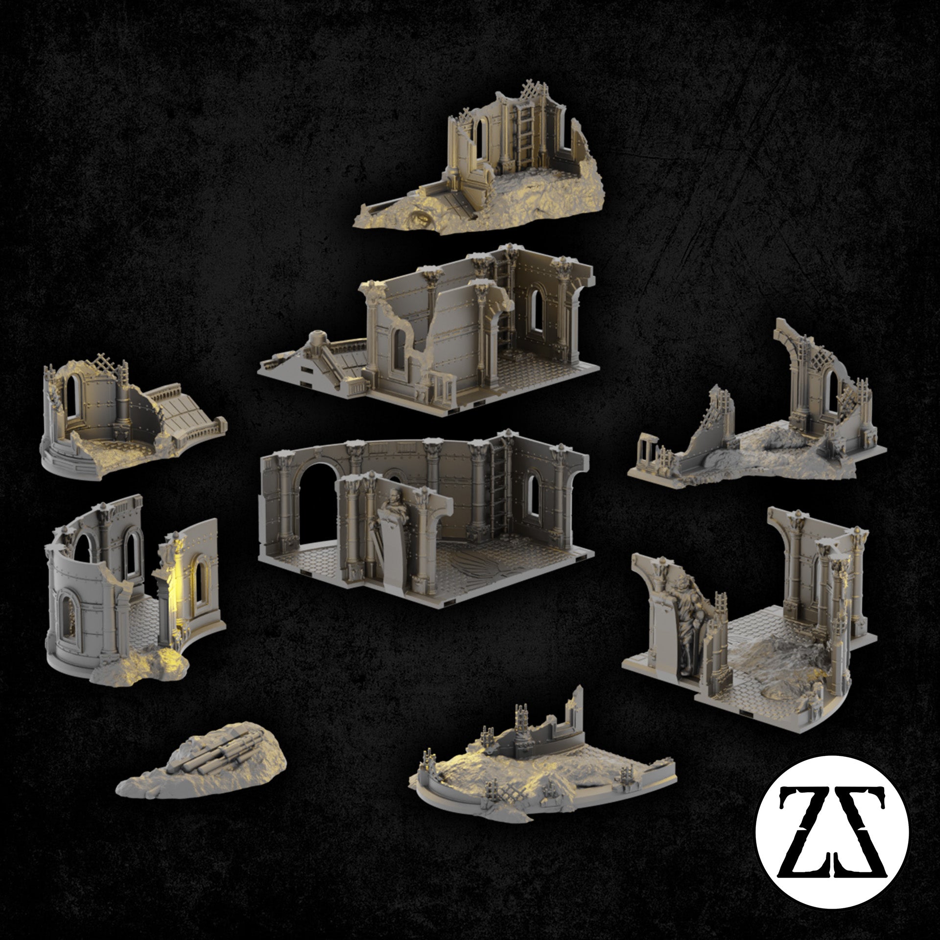 Praetors Palace Ruin ~ Zorpsector: Rome